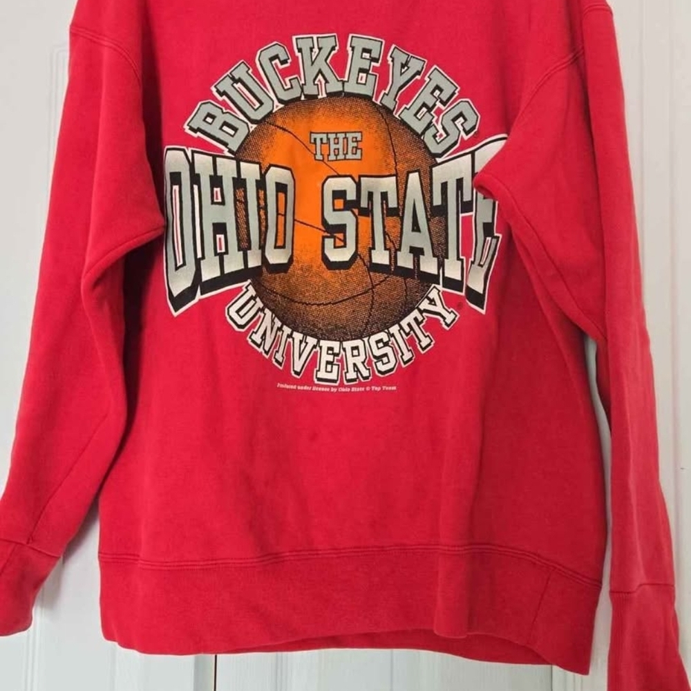 Red Ohio State University Sweatshirt